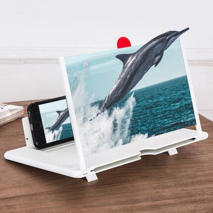 12 Inch Newest Pull Typer Cell Phone Amplifier 3D Effect Hig