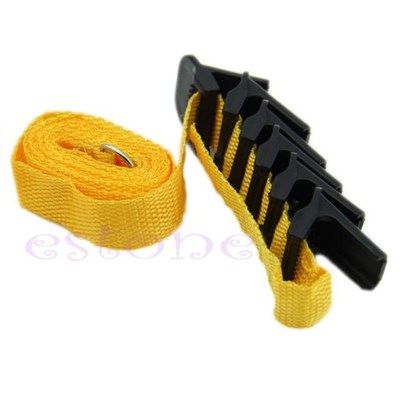 Adjustable Over Door Straps Hanger Hat Bag Coat Clothes Rack