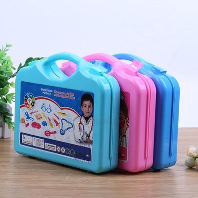 15pcs/Set Children Pretend Play  Set Kids Portable Doctor Nu