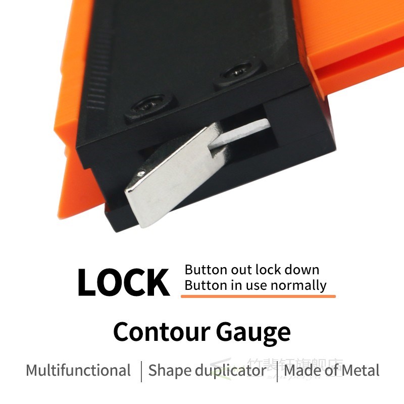Upgrade Brand Lock Wider Contour Gauge Profile Duplicator To