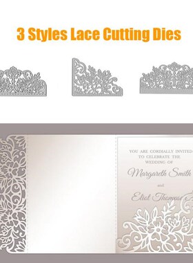 Wedding Invitation Cutting Die Scrapbooking Craft Metal Die