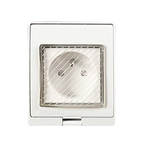 Universal IP55 Waterproof Wall Socket Anti-UV Surface Mount