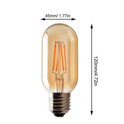 E27 220V Retro LED Edison Bulb Lamp 4W 6W 8W LED Filament Am