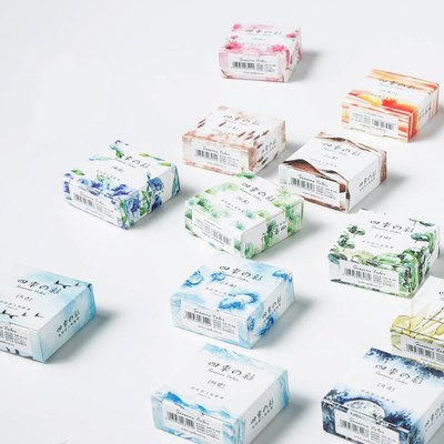 Decorative Japanese Washi Masking and Adhesive Tape - Season