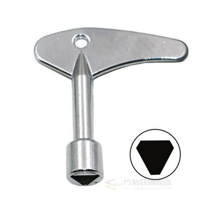 Single Inner Triangular Key Elevator Key Subway High-Speed R