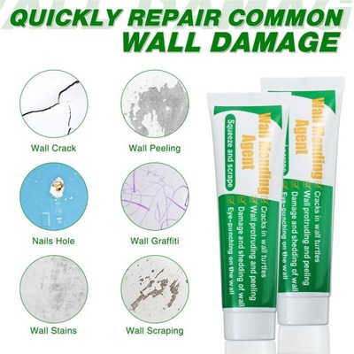 2pcs 100g Wall Mending Agent Wall Repair Cream Wall Adhesive