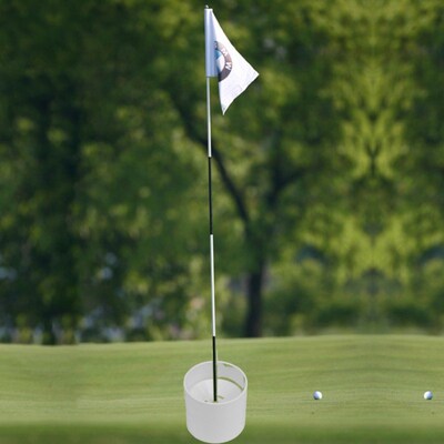 Golf Training Aids White Plastic Golf Hole Putting Putter