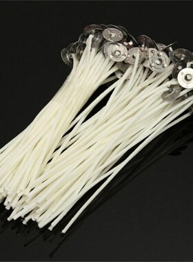 30PCS 100mm Candle Wick Pre Waxed Candle Wick With Sustainer