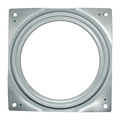 155mm zinc plated 30kg galvanized steel square rotary thrust