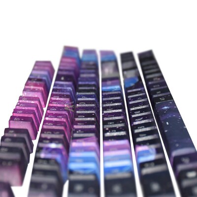 Starry Sky OEM PBT Keycaps Full Set Keycap PBT Dye-Sublimati
