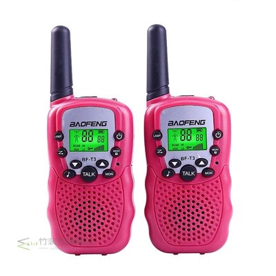 2pcs  BF-T3 PMR446 Walkie Talkie Best Gift for Children Radi