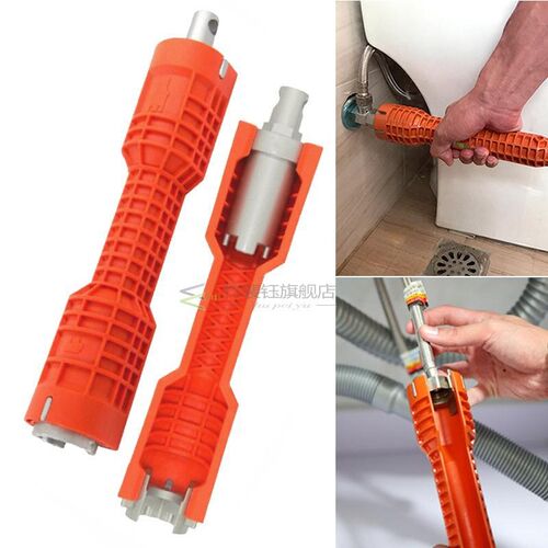 Torquimetro Plumber Wrench Adjustable Water Pipe Spanner Fau