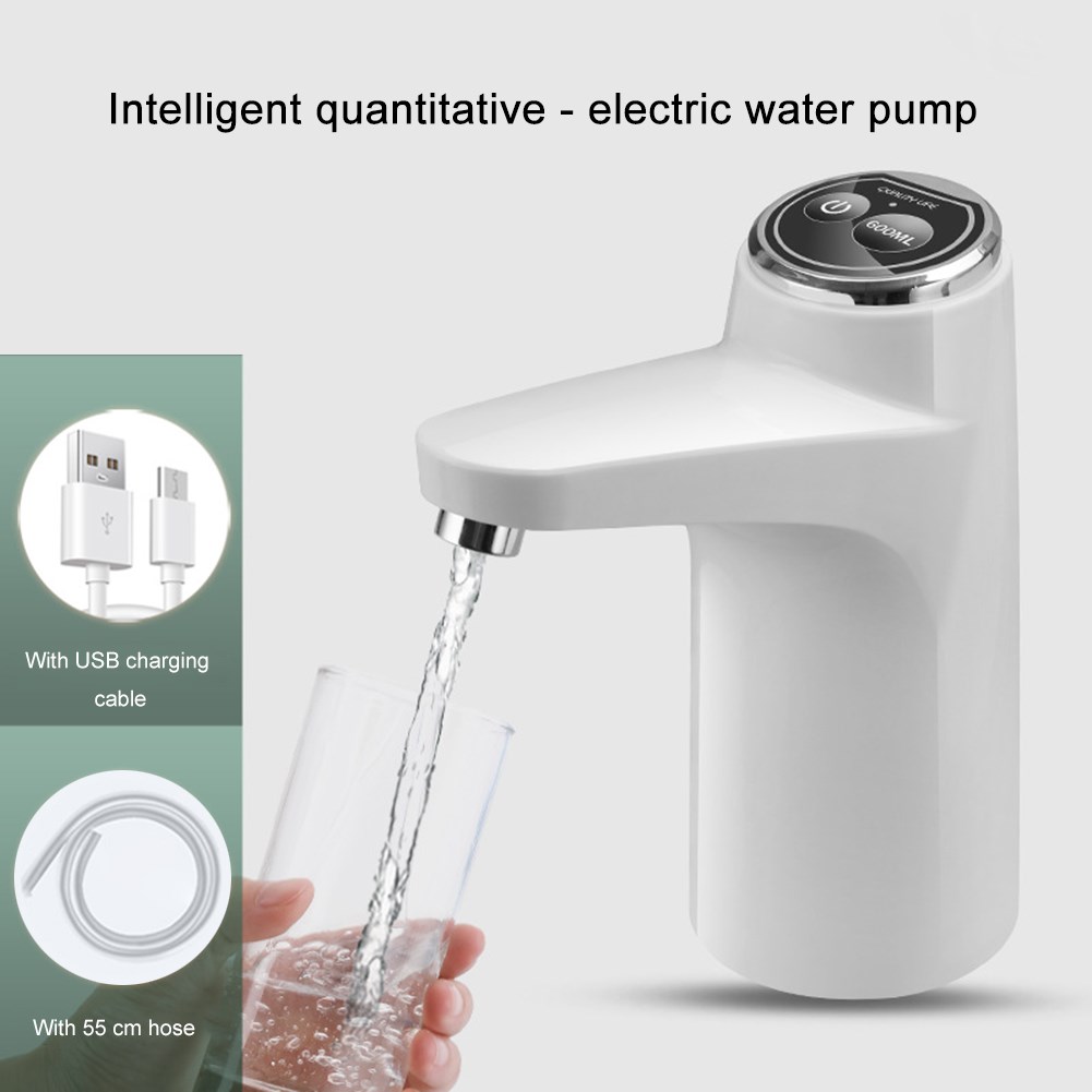 Electric Water Pump Automatic Button Dispenser Touch Control