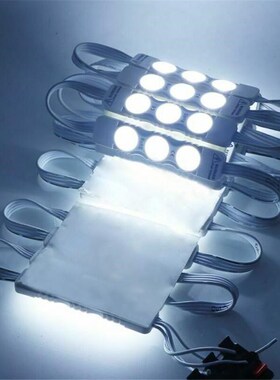 10pcs LED Module 2835 3 LED DC12V Waterproof Advertisement D