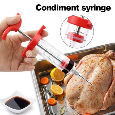 Flavor needle Turkey pork bbq steak meat sauces syringes mar