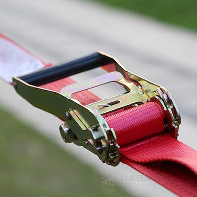 Slackline Kit Outdoor Extreme Slack Line Ratchet Tensioner F