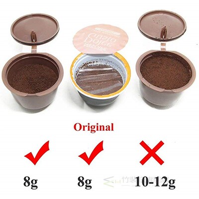 Reusable Refillable Capsules Pods for Nescafe Dolce Gusto Ma