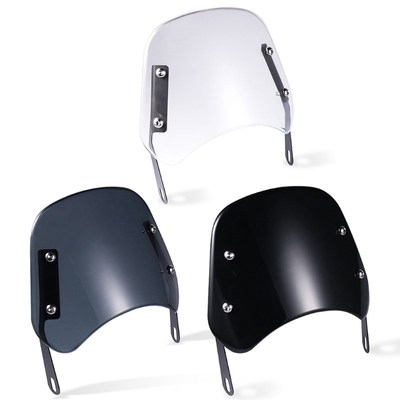 Motorcycle Windshield Wind Deflector Windscreen Universal fo