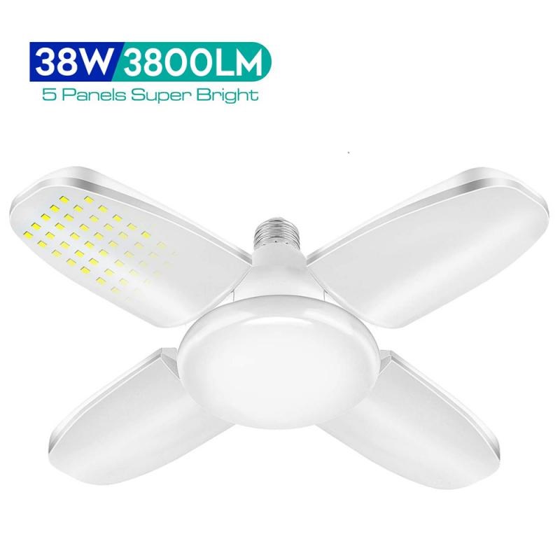 Super Bright Industrial Lighting 38W E27 Led Fan Garage Ligh