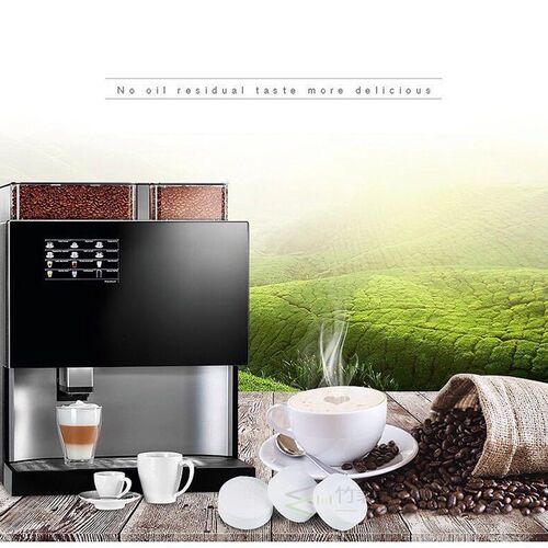 50Pcs Coffee Machine Cleaning Effervescent Tablet Descaling