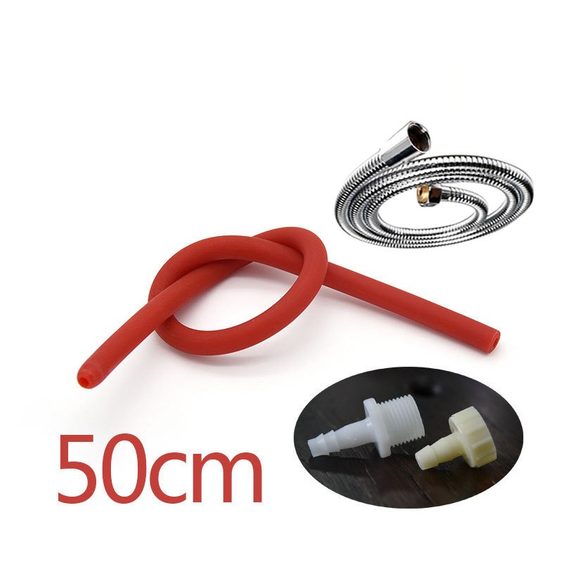 Silicone Anal Shower Hose Enema Bidet Tube Anal Lavement Cle图片
