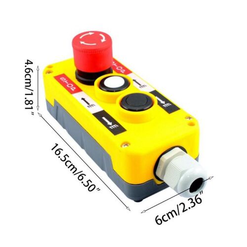 New Waterproof Industrial Push Button Switch Emergency Stop