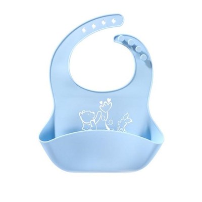 2018 Brand Baby Silicone Bibs baberos Waterproof Cute Animal