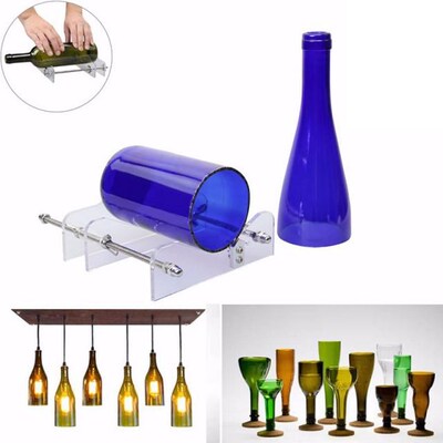 Professional Long Glass Bottles Cutter Machine Environmental