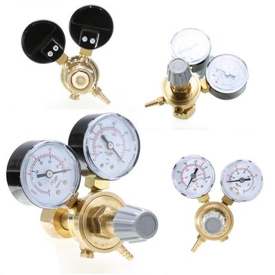 Mayitr 1pc Argon CO2 Gauges Pressure Reducer Mig Flow Meter