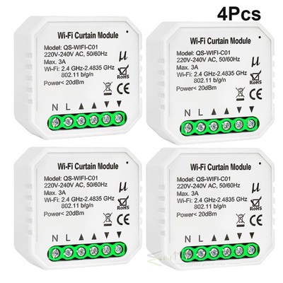 Tuya WiFi Curtain Switch Module for Roller Shutter Blind Ele