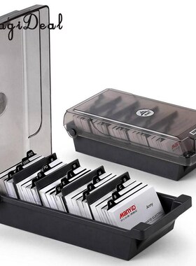 Large Capacity Business Card Holder Box Business Card File C