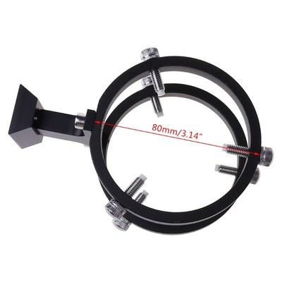 80mm Metal Adjustable Guidescope Mount Astronomical Telescop