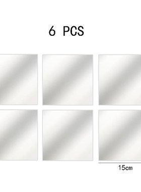 Bathroom Mirror Wall ers Decal 3D Self-adhesive Film Plastic