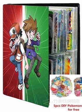 Charizard Pokemon Cards Album Book 240pcs Cartoon Anime Car