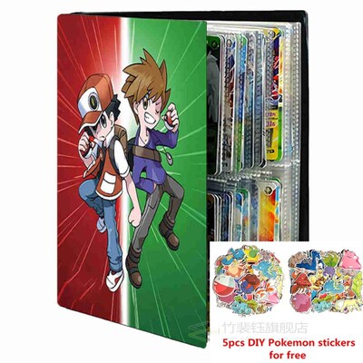 Charizard Pokemon Cards Album Book 240pcs Cartoon Anime Car