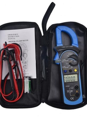 True Rms Ac Clamp Meter 1Ma Auto Range Mini Digital Multimet