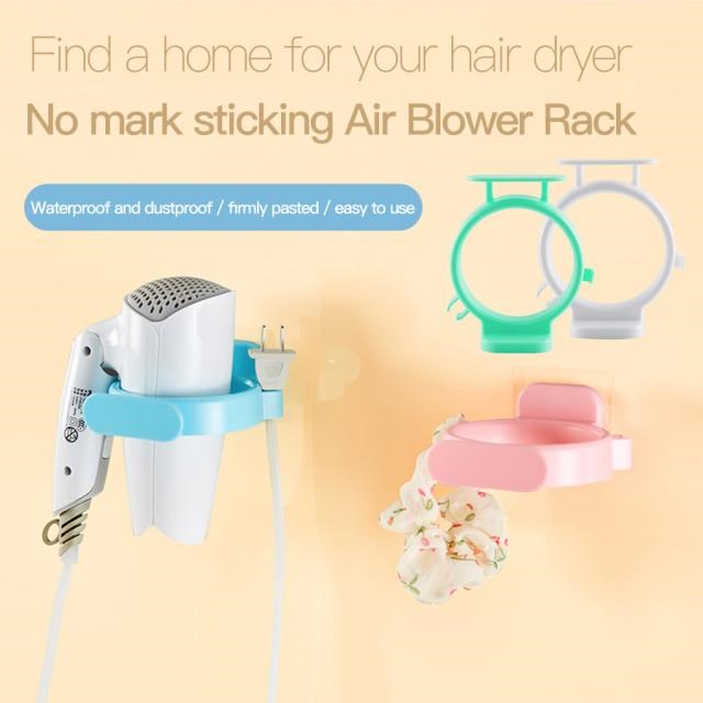 Bathroom Organizer Blower Holder Hair Dryer Corner Shelf For