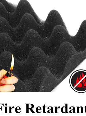 24PCS Acoustic Foam 30X30X4CM Studio Soundproofing Foam Soun