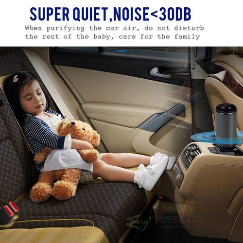 GIAHOL Air Purifier HEPA Filter Fresh Air Anion Car Air Puri