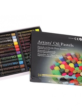 *24Colors Oil Pastel Graffiti Soft Pastel Painting Tool Draw