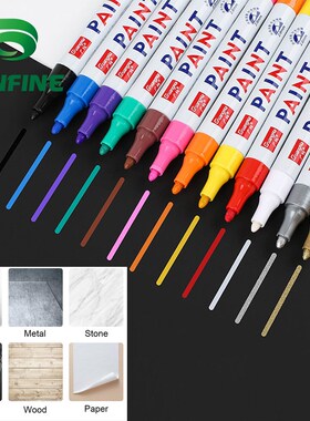 Car Tyre Tires Tread Metal Permanent Paint Markers Graffiti