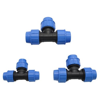 DN20 DN25 DN32 Tee Connector Garden Water Connector Irrigati