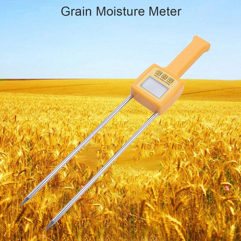 Digital Grain Moisture Analyzer Humidity Meter Rice Wheat Co