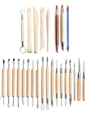 30pcs/set DIY Clay Pottery Tool Drill Pen Ceramics Sculpting