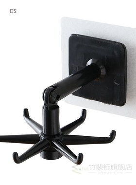 Heavy-duty Self-adhesive Hook 360 Degree Rotation Rotatable