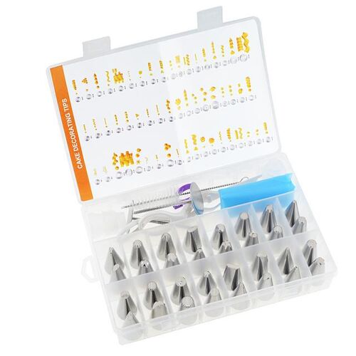 42pcs/box Silicone Pastry Bag Tips Kitchen DIY Icing Cream R
