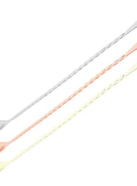 Metal straws Mixing Spoon Stainless Steel Long Handle Cockta