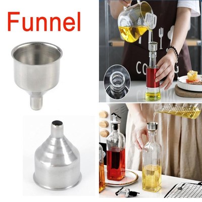 1Pcs Mini Funnel Small Mouth Liquid Oil Funnels Kitchen Supp