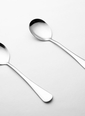 Kitchen 304 Stainless Steel Spoon Set Large Salad Serving Sp