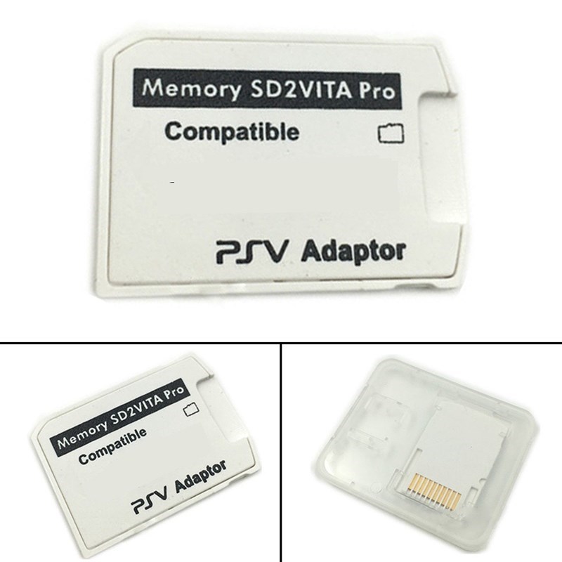 V5.0 SD2VITA PSVSD Pro Adapter Durable For PS Vita 3.60 Micr